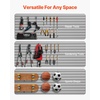 image:imageVEVOR Slat Wall Paneling 8 x 4 ft PVC Garage Slatwall with Accessories Grey Slat Wall EasytoInstall Adjustable Slatwall Panel with Coupling Structure amp DIY Cutting Fits for Storage amp DisplayGray