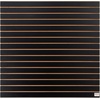image:imageVEVOR Slatwall Panel 16 sqft Versatile Durable Slat Wall Panel with MDF Material amp 3 in Groove Aesthetic Easy to Clean Slat Wall Panel with Melamine Surface Fit for Bicycles Hammers etcBlack