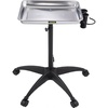 image:imageVEVOR Stainless Steel Salon Tray Adjustable Height Mayo Stand Medical Tray Tattoo Tray Lab Cart with 2 Cups and Metal Ring for SPA Clinic Personal Care Lab Hospital DentistrySalon Tray