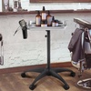 image:imageVEVOR Stainless Steel Salon Tray Adjustable Height Mayo Stand Medical Tray Tattoo Tray Lab Cart with 2 Cups and Metal Ring for SPA Clinic Personal Care Lab Hospital DentistrySalon Tray