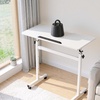 image:imageVEVOR Standing Desk Adjustable Height Mobile Stand Up Desk 360 Tilting Desktop 32 x 16 in Small Computer Sit Stand Rolling Workstation wHook Lockable Casters 551 lbs Capacity for Home Office
