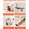 image:imageVEVOR Standing Desk Adjustable Height Mobile Stand Up Desk 360 Tilting Desktop 32 x 16 in Small Computer Sit Stand Rolling Workstation wHook Lockable Casters 551 lbs Capacity for Home Office