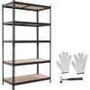 image:imageVEVOR Storage Shelves 5Tier Adjustable 3000 lbs Capacity Heavy Duty Garage Storage Shelving Unit Metal Utility Rack Shelf for Garage Warehouse Basement Kitchen 3642 W x 1642 D x 7138 H20 D x 40 W x 72 H