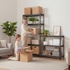 image:imageVEVOR Storage Shelves 5Tier Adjustable 3000 lbs Capacity Heavy Duty Garage Storage Shelving Unit Metal Utility Rack Shelf for Garage Warehouse Basement Kitchen 3642 W x 1642 D x 7138 H12 D x 36 W x 72 H