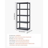 image:imageVEVOR Storage Shelves 5Tier Adjustable 3000 lbs Capacity Heavy Duty Garage Storage Shelving Unit Metal Utility Rack Shelf for Garage Warehouse Basement Kitchen 3642 W x 1642 D x 7138 H18 D x 32 W x 72 H