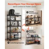 image:imageVEVOR Storage Shelves 5Tier Adjustable 3000 lbs Capacity Heavy Duty Garage Storage Shelving Unit Metal Utility Rack Shelf for Garage Warehouse Basement Kitchen 3642 W x 1642 D x 7138 H1634 D x 3236 W x 6276 H