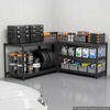 image:imageVEVOR Storage Shelves 5Tier Adjustable 3000 lbs Capacity Heavy Duty Garage Storage Shelving Unit Metal Utility Rack Shelf for Garage Warehouse Basement Kitchen 3642 W x 1642 D x 7138 H2453 D x 4843 W x 7138 H