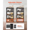 image:imageVEVOR Storage Shelves 5Tier Adjustable 3000 lbs Capacity Heavy Duty Garage Storage Shelving Unit Metal Utility Rack Shelf for Garage Warehouse Basement Kitchen 3642 W x 1642 D x 7138 H16 D x 32 W x 63 H