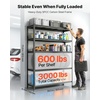 image:imageVEVOR Storage Shelves 5Tier Adjustable 3000 lbs Capacity Heavy Duty Garage Storage Shelving Unit Metal Utility Rack Shelf for Garage Warehouse Basement Kitchen 3642 W x 1642 D x 7138 H20 D x 59 W x 714