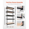 image:imageVEVOR Storage Shelves 5Tier Adjustable 3000 lbs Capacity Heavy Duty Garage Storage Shelving Unit Metal Utility Rack Shelf for Garage Warehouse Basement Kitchen 3642 W x 1642 D x 7138 H12 D x 28 W x 60 H