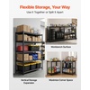 image:imageVEVOR Storage Shelves 5Tier Adjustable 3000 lbs Capacity Heavy Duty Garage Storage Shelving Unit Metal Utility Rack Shelf for Garage Warehouse Basement Kitchen 3642 W x 1642 D x 7138 H18 D x 48 W x 72 H