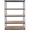 image:imageVEVOR Storage Shelves 5Tier Adjustable 3000 lbs Capacity Heavy Duty Garage Storage Shelving Unit Metal Utility Rack Shelf for Garage Warehouse Basement Kitchen 3642 W x 1642 D x 7138 H18 D x 48 W x 72 H