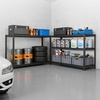 image:imageVEVOR Storage Shelves 5Tier Adjustable 3000 lbs Capacity Heavy Duty Garage Storage Shelving Unit Metal Utility Rack Shelf for Garage Warehouse Basement Kitchen 3642 W x 1642 D x 7138 H20 D x 48 W x 714