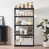 image:imageVEVOR Storage Shelves 5Tier Adjustable 3000 lbs Capacity Heavy Duty Garage Storage Shelving Unit Metal Utility Rack Shelf for Garage Warehouse Basement Kitchen 3642 W x 1642 D x 7138 H16 D x 32 W x 63 H