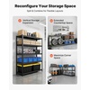 image:imageVEVOR Storage Shelves 5Tier Adjustable 3000 lbs Capacity Heavy Duty Garage Storage Shelving Unit Metal Utility Rack Shelf for Garage Warehouse Basement Kitchen 3642 W x 1642 D x 7138 H20 D x 48 W x 714