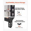 image:imageVEVOR Storage Shelves 5Tier Adjustable 3000 lbs Capacity Heavy Duty Garage Storage Shelving Unit Metal Utility Rack Shelf for Garage Warehouse Basement Kitchen 3642 W x 1642 D x 7138 H12 D x 36 W x 72 H