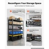 image:imageVEVOR Storage Shelves 5Tier Adjustable 3000 lbs Capacity Heavy Duty Garage Storage Shelving Unit Metal Utility Rack Shelf for Garage Warehouse Basement Kitchen 3642 W x 1642 D x 7138 H2453 D x 4843 W x 7138 H