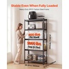 image:imageVEVOR Storage Shelves 5Tier Adjustable 3000 lbs Capacity Heavy Duty Garage Storage Shelving Unit Metal Utility Rack Shelf for Garage Warehouse Basement Kitchen 3642 W x 1642 D x 7138 H12 D x 36 W x 72 H