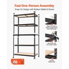 image:imageVEVOR Storage Shelves 5Tier Adjustable 3000 lbs Capacity Heavy Duty Garage Storage Shelving Unit Metal Utility Rack Shelf for Garage Warehouse Basement Kitchen 3642 W x 1642 D x 7138 H20 D x 40 W x 72 H