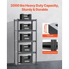 image:imageVEVOR Storage Shelves 5Tier Adjustable 3000 lbs Capacity Heavy Duty Garage Storage Shelving Unit Metal Utility Rack Shelf for Garage Warehouse Basement Kitchen 3642 W x 1642 D x 7138 H18 D x 32 W x 72 H