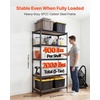 image:imageVEVOR Storage Shelves 5Tier Adjustable 3000 lbs Capacity Heavy Duty Garage Storage Shelving Unit Metal Utility Rack Shelf for Garage Warehouse Basement Kitchen 3642 W x 1642 D x 7138 H1807 D x 3634 W x 7138 H