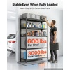 image:imageVEVOR Storage Shelves 5Tier Adjustable 3000 lbs Capacity Heavy Duty Garage Storage Shelving Unit Metal Utility Rack Shelf for Garage Warehouse Basement Kitchen 3642 W x 1642 D x 7138 H2453 D x 4843 W x 7138 H