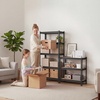 image:imageVEVOR Storage Shelves 5Tier Adjustable 3000 lbs Capacity Heavy Duty Garage Storage Shelving Unit Metal Utility Rack Shelf for Garage Warehouse Basement Kitchen 3642 W x 1642 D x 7138 H12 D x 28 W x 60 H
