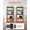 image:imageVEVOR Storage Shelves 5Tier Adjustable 3000 lbs Capacity Heavy Duty Garage Storage Shelving Unit Metal Utility Rack Shelf for Garage Warehouse Basement Kitchen 3642 W x 1642 D x 7138 H18 D x 32 W x 72 H
