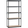 image:imageVEVOR Storage Shelves 5Tier Adjustable 3000 lbs Capacity Heavy Duty Garage Storage Shelving Unit Metal Utility Rack Shelf for Garage Warehouse Basement Kitchen 3642 W x 1642 D x 7138 H16 D x 36 W x 714