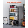 image:imageVEVOR Storage Shelves 5Tier Adjustable 3000 lbs Capacity Heavy Duty Garage Storage Shelving Unit Metal Utility Rack Shelf for Garage Warehouse Basement Kitchen 3642 W x 1642 D x 7138 H16 D x 36 W x 714