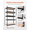 image:imageVEVOR Storage Shelves 5Tier Adjustable 3000 lbs Capacity Heavy Duty Garage Storage Shelving Unit Metal Utility Rack Shelf for Garage Warehouse Basement Kitchen 3642 W x 1642 D x 7138 H1634 D x 3236 W x 6276 H