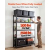 image:imageVEVOR Storage Shelves 5Tier Adjustable 3000 lbs Capacity Heavy Duty Garage Storage Shelving Unit Metal Utility Rack Shelf for Garage Warehouse Basement Kitchen 3642 W x 1642 D x 7138 H18 D x 48 W x 72 H