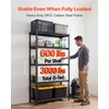image:imageVEVOR Storage Shelves 5Tier Adjustable 3000 lbs Capacity Heavy Duty Garage Storage Shelving Unit Metal Utility Rack Shelf for Garage Warehouse Basement Kitchen 3642 W x 1642 D x 7138 H1831 D x 4055 W x 7138 H