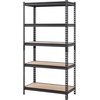 image:imageVEVOR Storage Shelves 5Tier Adjustable 3000 lbs Capacity Heavy Duty Garage Storage Shelving Unit Metal Utility Rack Shelf for Garage Warehouse Basement Kitchen 3642 W x 1642 D x 7138 H1634 D x 3236 W x 6276 H