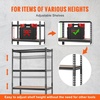 image:imageVEVOR Storage Shelves 5Tier Adjustable 3000 lbs Capacity Heavy Duty Garage Storage Shelving Unit Metal Utility Rack Shelf for Garage Warehouse Basement Kitchen 3642 W x 1642 D x 7138 H36 L x 18 W x 72 H