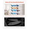 image:imageVEVOR Surfboard Wall Mount 4 Tiers Horizontal Surfboard Rack for Storage and Display Adjustable Height Metal Board Stand Organizer Surf Board Holder for Snowboards Kiteboards Shortboard Skis