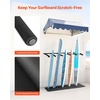 image:imageVEVOR Surfboard Wall Mount 5 Tiers Vertical Surfboard Rack for Storage and Display Adjustable Metal Board Stand Organizer with Sponge Pad Surf Board Holder for Snowboards Kiteboards Shortboard