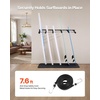 image:imageVEVOR Surfboard Wall Mount 5 Tiers Vertical Surfboard Rack for Storage and Display Adjustable Metal Board Stand Organizer with Sponge Pad Surf Board Holder for Snowboards Kiteboards Shortboard