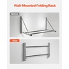 image:imageVEVOR Wall Mounted Folding Tire Rack 32  48 Adjustable Tire Rack Q235 HeavyDuty Steel Tire Storage Rack for R14R20 inch Standard Tires Max 300lbs Load Capacity for Garage Workshop Repair Shop