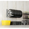 image:imageVEVOR Wall Mounted Folding Tire Rack 32  48 Adjustable Tire Rack Q235 HeavyDuty Steel Tire Storage Rack for R14R20 inch Standard Tires Max 300lbs Load Capacity for Garage Workshop Repair Shop