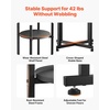 image:imageVEVOR Water Dispenser Stand 5 Gallon Water Jug Stand Heavy Duty Jug Rack Organizer with Detachable Storage Shelf Handle CrossShaped Stable Base for Kitchen Office Living Room Gym Black