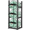 image:imageVEVOR Refrigerant Tank Rack with 3 x 3050lb Bottle Tanks Cylinder Tank Rack 1464x1397x4606 in Refrigerant Cylinder Rack Gas Cylinder Racks and Holders for Freon Gases Oxygen Nitrogen1299 x 1279 x 3295