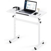 image:imageVEVOR Standing Desk Adjustable Height Mobile Stand Up Desk 360 Tilting Desktop 32 x 16 in Small Computer Sit Stand Rolling Workstation wHook Lockable Casters 551 lbs Capacity for Home Office
