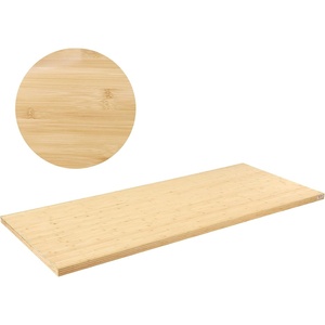 image:imageVEVOR Bamboo Table Top 709 x 29 x 15 330 lbs Load Capacity Universal Solid OnePiece Bamboo Desktop for Height Adjustable Electric Standing Desk Frame Rectangular Countertop for Home amp OfficeNatural Wood Color