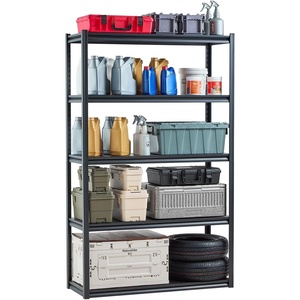 image:imageVEVOR Storage Shelves 5Tier Adjustable 3000 lbs Capacity Heavy Duty Garage Storage Shelving Unit Metal Utility Rack Shelf for Garage Warehouse Basement Kitchen 3642 W x 1642 D x 7138 H18 D x 48 W x 78 H
