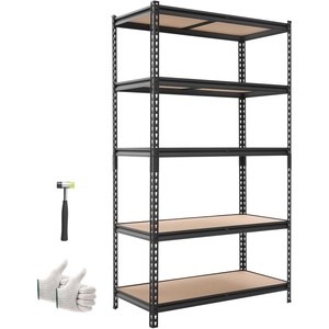 image:imageVEVOR Storage Shelves 5Tier Adjustable 3000 lbs Capacity Heavy Duty Garage Storage Shelving Unit Metal Utility Rack Shelf for Garage Warehouse Basement Kitchen 3642 W x 1642 D x 7138 H20 D x 40 W x 72 H