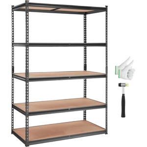 image:imageVEVOR Storage Shelves 5Tier Adjustable 3000 lbs Capacity Heavy Duty Garage Storage Shelving Unit Metal Utility Rack Shelf for Garage Warehouse Basement Kitchen 3642 W x 1642 D x 7138 H24 D x 48 W x 72 H