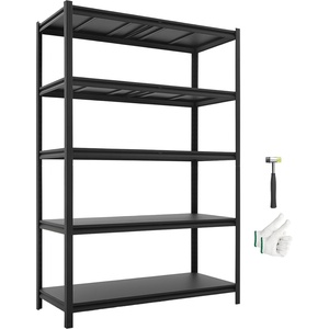 image:imageVEVOR Storage Shelves 5Tier Adjustable 3000 lbs Capacity Heavy Duty Garage Storage Shelving Unit Metal Utility Rack Shelf for Garage Warehouse Basement Kitchen 3642 W x 1642 D x 7138 H20 D x 48 W x 714