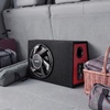 image:imageVEVOR 12 Powered Subwoofer with Builtin Amplifier 490W Peak Deep Bass Output Slim Enclosed Car Audio Subwoofer SpaceSaving Design Fits Truck SUV Trunk Complete Stereo System490W Peak