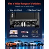 image:imageVEVOR 12 Powered Subwoofer with Builtin Amplifier 490W Peak Deep Bass Output Slim Enclosed Car Audio Subwoofer SpaceSaving Design Fits Truck SUV Trunk Complete Stereo System2400W Peak